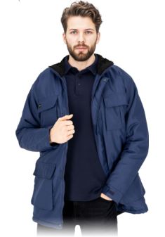 Kurtka ochronna ocieplana YES WIN-LJ męska – zimowa, wodoodporna, BHP