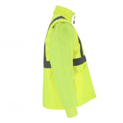 Kurtka ochronna ocieplana 4w1 męska LH-PROSPECT, odblaskowa