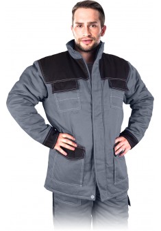 Kurtka ochronna ocieplana REIS Multi Master MMWJL szaro-czarna