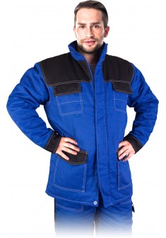 Kurtka ochronna ocieplana REIS Multi Master MMWJL niebiesko-czarna
