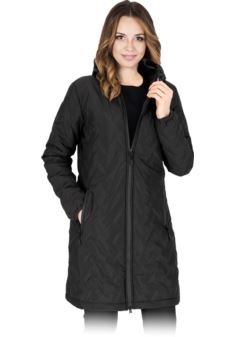 Pikowana kurtka ochronna ocieplana przedłużana damska ISLA-LJ – ciepła, lekka i stylowa