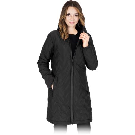 Pikowana kurtka ochronna ocieplana przedłużana damska ISLA-LJ – ciepła, lekka i stylowa