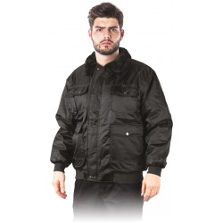Kurtka ocieplana REIS BOMBER dla OCHRONY B czarna