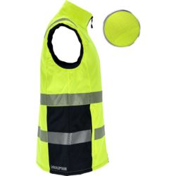 LH-LASER_YG2XL - BEZRĘKAWNIK OCHRONNY OCIEPLANY