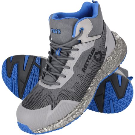 Buty bezpieczne RENOVA – męskie trzewiki ochronne S1PS FO SR