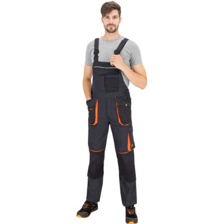 Spodnie ochronne ogrodniczki FORELASTIC-B, męskie – wytrzymałe, funkcjonalne