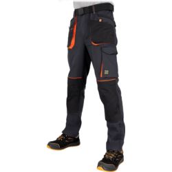 Spodnie ochronne do pasa, męskie FORELASTIC-T – wytrzymałe, odblaskowe