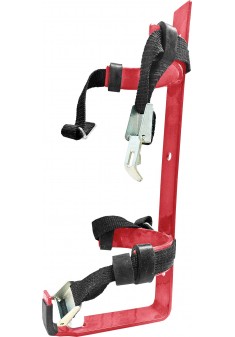 Wieszak metalowy do gaśnicy 2 kg, 4 kg, 6 kg – zestaw montażowy z opaskami