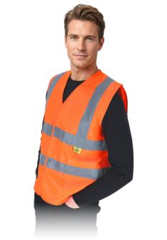 Kamizelka ostrzegawcza ESD pomarańczowa KOS-ESD męska