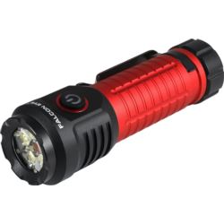 Latarka ręczna LED aluminiowa z funkcją zbijania szyby