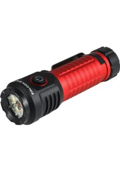 Latarka ręczna LED aluminiowa z funkcją zbijania szyby