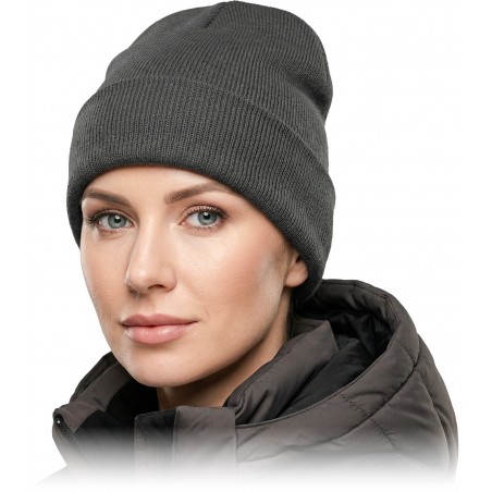 Czapka ochronna zimowa REIS CZBAW S szara