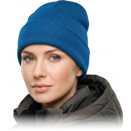 Czapka ochronna zimowa REIS CZBAW N niebieska