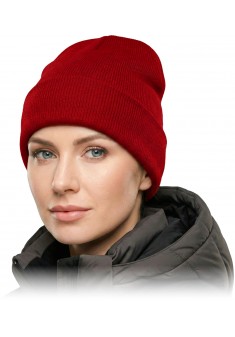 Czapka ochronna zimowa REIS CZBAW C czerwona