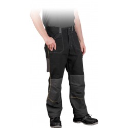 Spodnie do pasa Leber & Hollman Dynamite czarno-szare