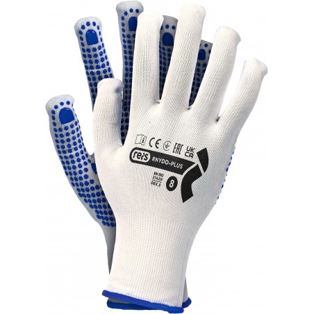 Rękawice ochronne z nakropieniem REIS RNYDO-PLUS