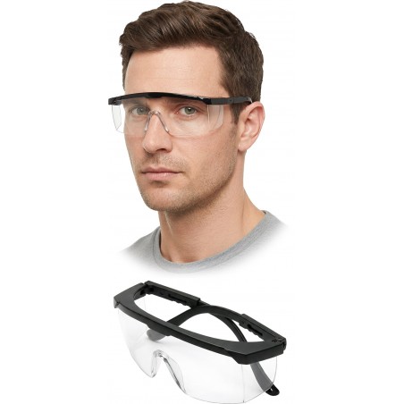 Okulary przeciwodpryskowe ochronne GOG-FRAFOG TG uniwersalne