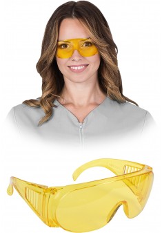 Okulary ochronne GOG-ICER-LIGHT żółte