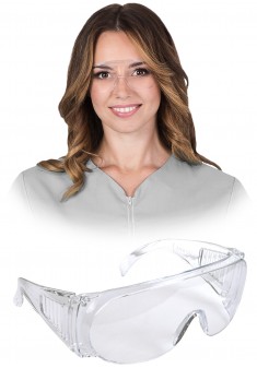 Okulary ochronne GOG-ICER transparentne