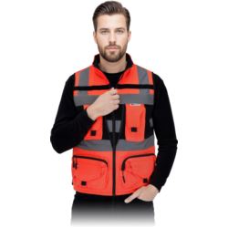 Kamizelka ostrzegawcza z kieszeniami TYTAN-V