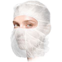 Kominiarka jednorazowa z włókniny KOMFIZ – 100 szt.