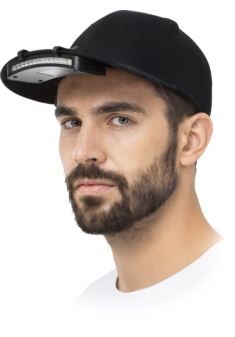 Latarka LED na daszek czapki CAP-LIGHT