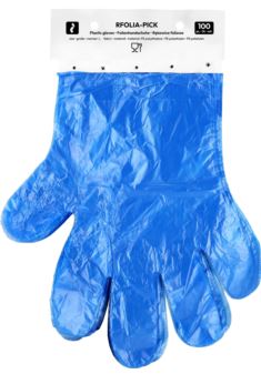 Rękawice foliowe RFOLIA-PICK HDPE jednorazowe 100 szt.