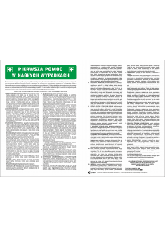 Instrukcja BHP „ Instrukcja pierwsza pomoc w nagłych wypadkach”.