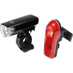 Zestaw lampek rowerowych LED MacTronic Falcon Eye DUO BIKELIGHT-SET
