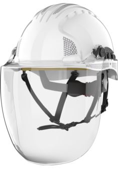 Zestaw dla elektryków EVOGuard C5 MAX hełm + przyłbica łuk elektryczny