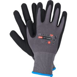 Rękawice robocze nitrylowe NITBERRY antypoślizgowe precyzyjne