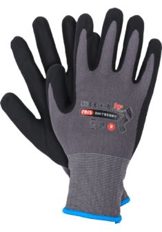 Rękawice robocze nitrylowe NITBERRY antypoślizgowe precyzyjne