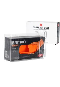 Dyspenser na rękawice i chusteczki SPENDER-BOX akrylowy