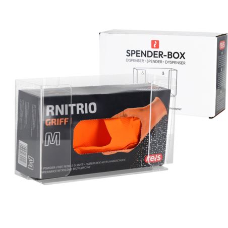 Dyspenser na rękawice i chusteczki SPENDER-BOX akrylowy