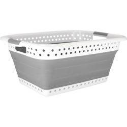 Kosz składany 40L BASKET40-F na pranie, turystyczny, wentylowany