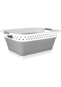 Kosz składany 40L BASKET40-F na pranie, turystyczny, wentylowany