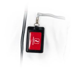 Etui na identyfikator ID-CARD na kartę z zaczepem