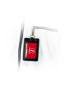 Etui na identyfikator ID-CARD na kartę z zaczepem