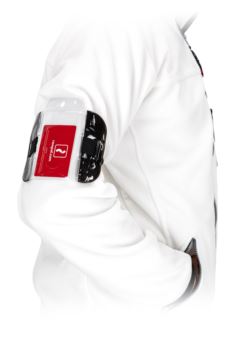 Etui na identyfikator na ramię BAND-ID opaska PCV