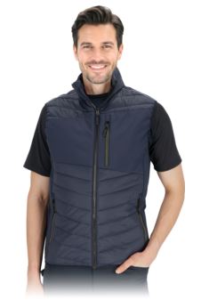 Bezrękawnik ochronny ocieplany SHELLTER softshell męski