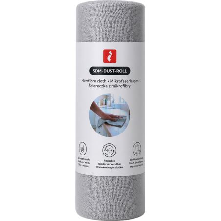 Ściereczki z mikrofibry SDM-DUST-ROLL na rolce