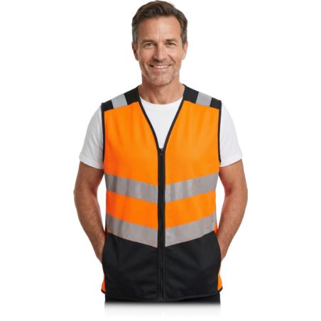 Kamizelka ostrzegawcza KOS-WEN z kieszeniami