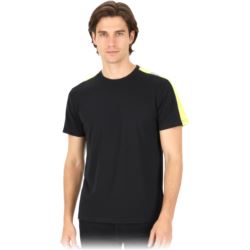 T-shirt męski EVIS-SS z elementami odblaskowymi