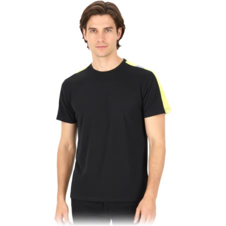 T-shirt męski EVIS-SS z elementami odblaskowymi