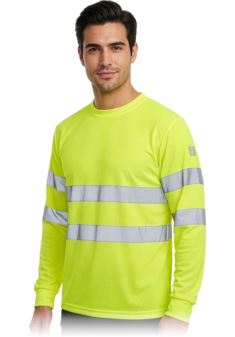 TS-FLUO_Y2XL - KOSZULKA O INTENSYWNEJ WIDZIALNOŚCI