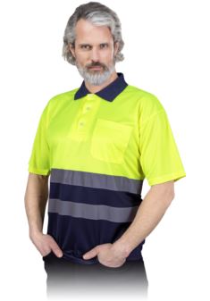 Koszulka polo ostrzegawcza NEO z pasami odblaskowymi