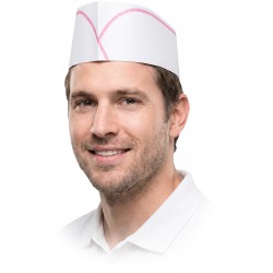 Czapka kucharska papierowa furażerka CZPAP (100 szt.)