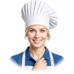 Czapka kucharska LH-HATER Chef's Kitchen biała