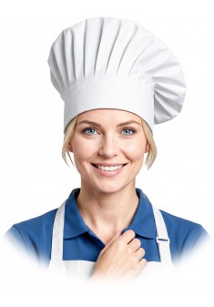 Czapka kucharska LH-HATER Chef's Kitchen biała