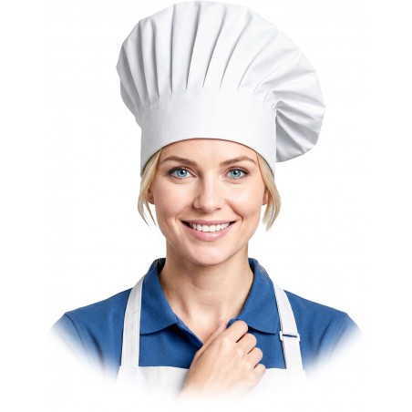 Czapka kucharska LH-HATER Chef's Kitchen biała